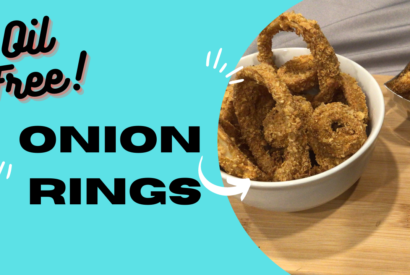 Thumbnail for Vegan Oil Free Onion Rings