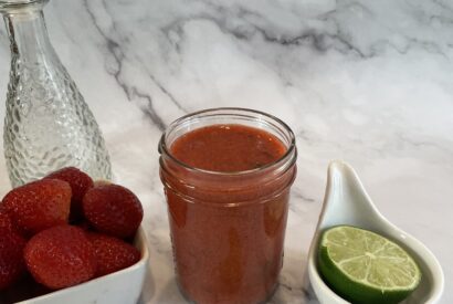 Thumbnail for 🍓 Strawberry Lime Cilantro Dressing (Oil-Free, Fresh & Flavor-Packed)