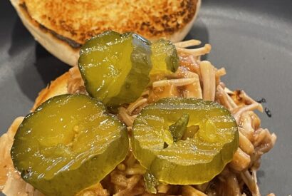 Thumbnail for Easy Sweet & Spicy Pulled Jackfruit Sliders (Plant-Based Crowd Favorite)