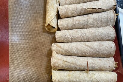 Thumbnail for Healthy Plant-Based Taquitos (Gluten-Free, Oil-Free & Kid-Approved)