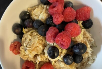 Thumbnail for Tropical Piña Colada Baked Oats for Weight Loss | Healthy High-Protein Meal Prep