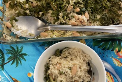 Thumbnail for WFPB Oil-Free Mediterranean Rice Bake: A Protein-Packed, Healthy Comfort Meal